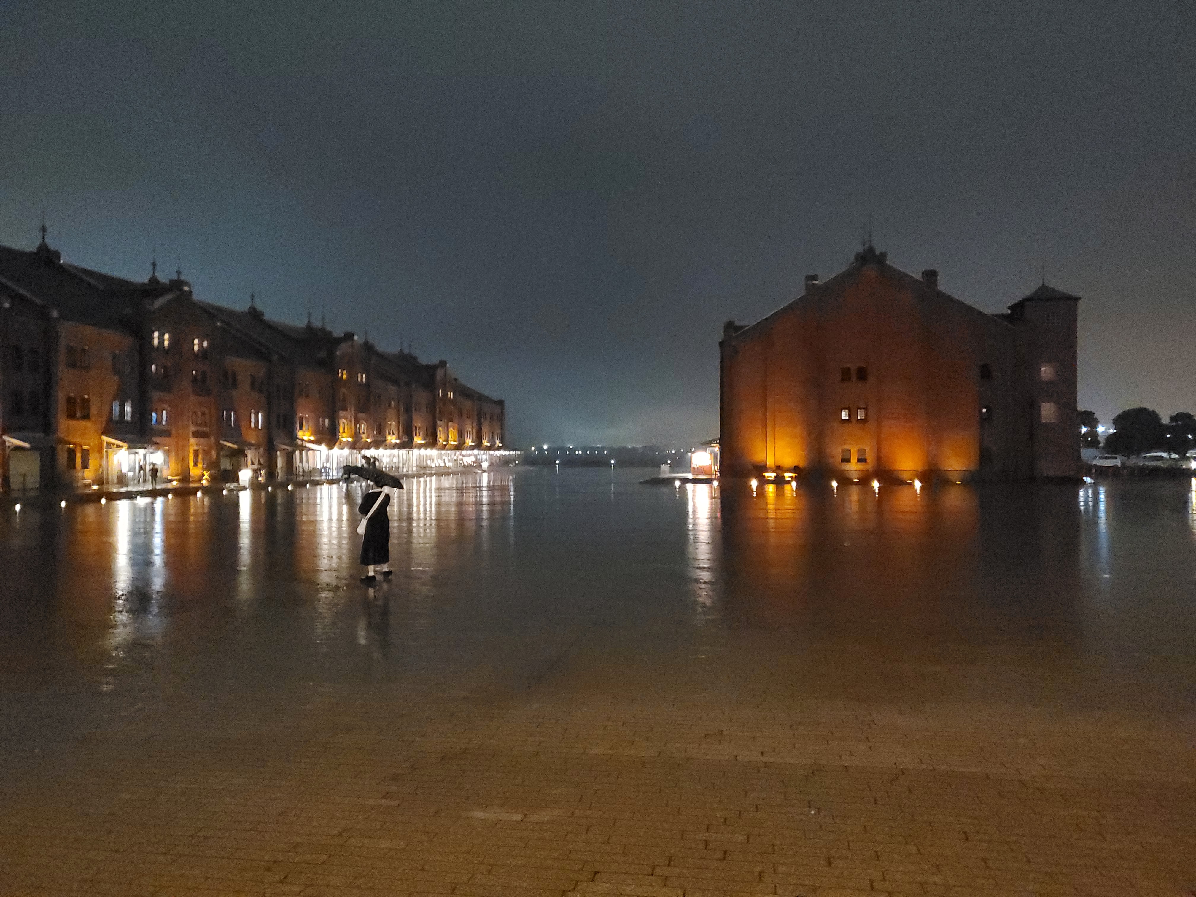 Rainy Akarenga, Yokohama